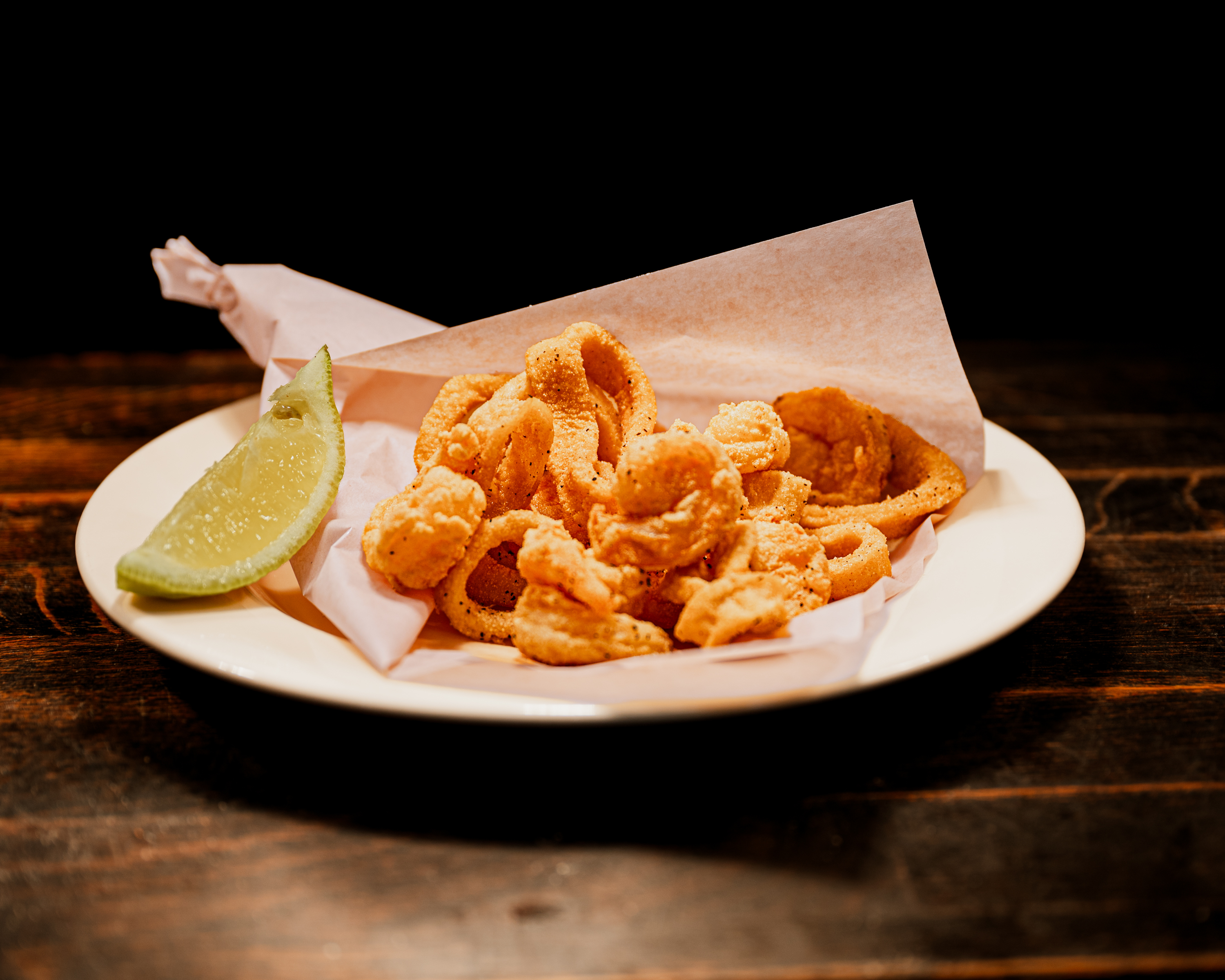 Crispy calamari