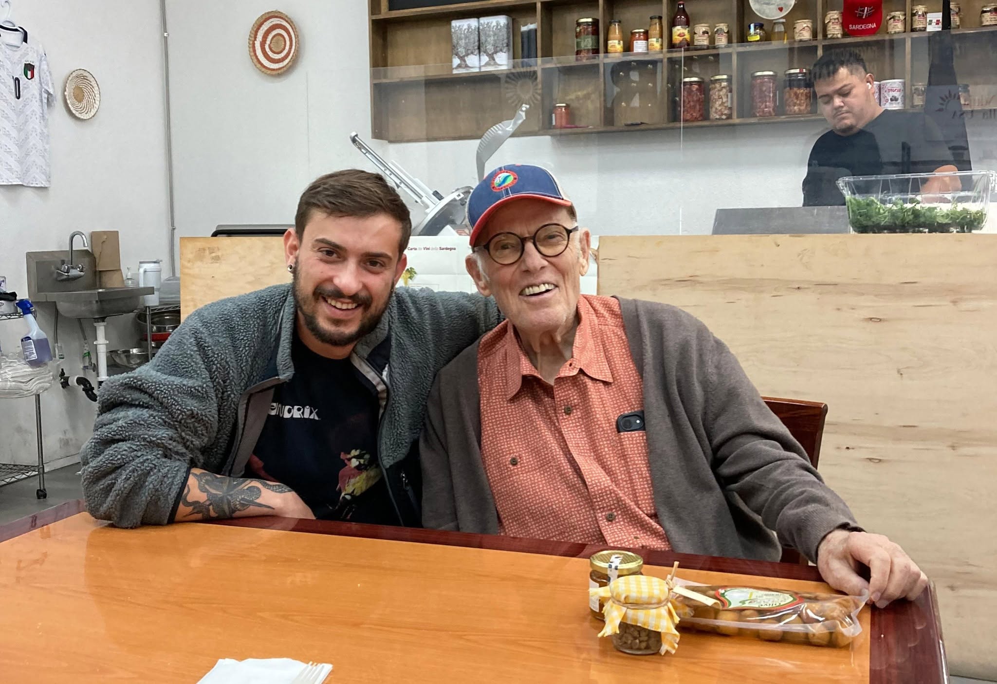 Gabriele with Armando Batali