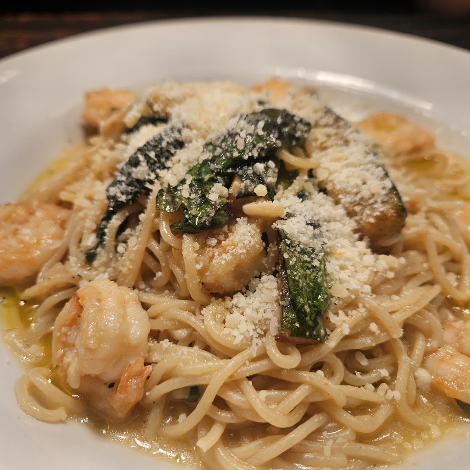 Spaghetti gamberi